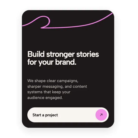 Loop Accent CTA Card