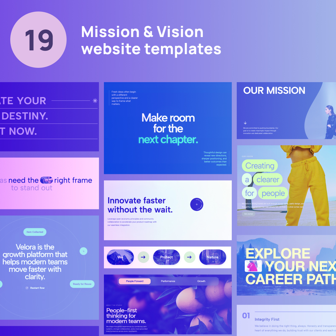 19 Mission and Vision Website Design Examples (Free & Premium Templates)