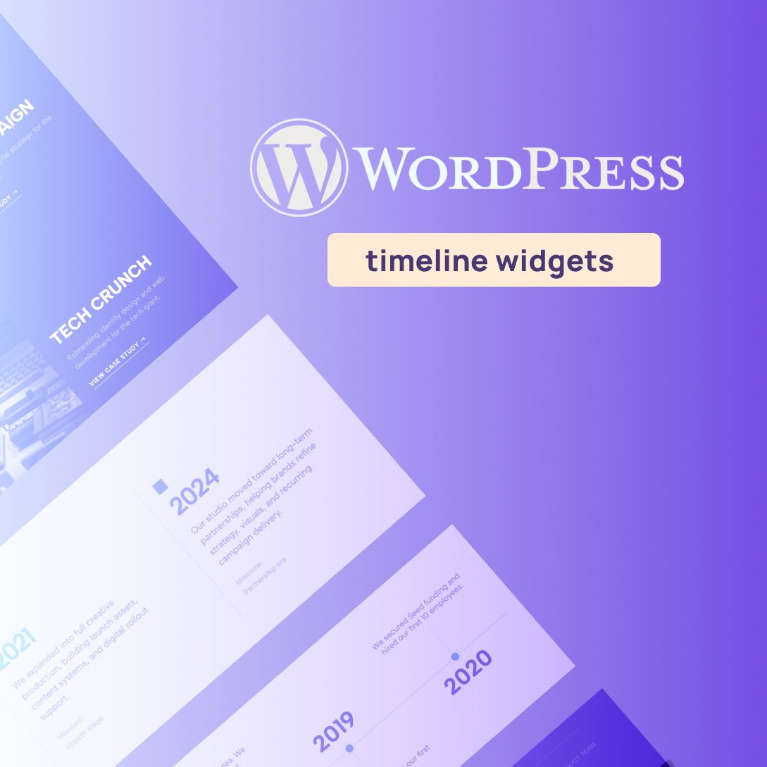 15 Best WordPress Timeline Templates for Gutenberg and Elementor