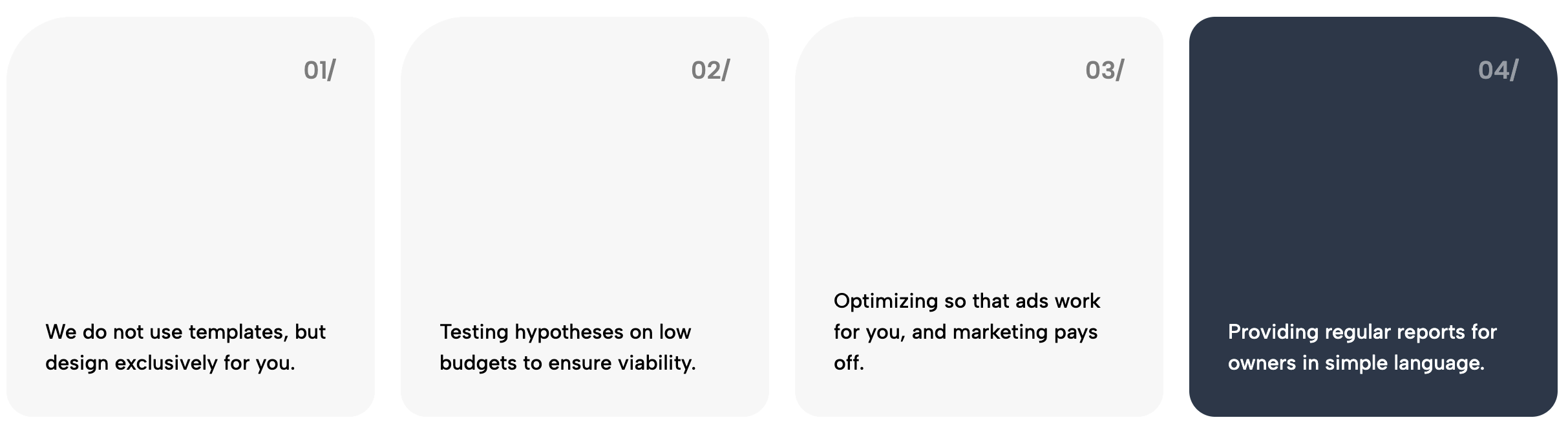 Numbered Card Flow